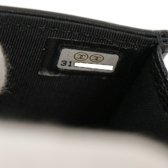 Chanel Bag Shoulder Mini Pouch Black Chain Boy - Picture 10 of 12